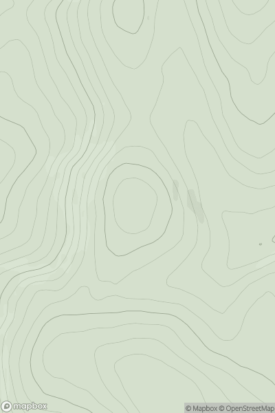 Thumbnail image for Criffel [The River Tweed to the English Border] showing contour plot for surrounding peak